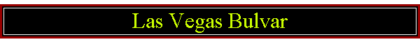 Las Vegas Bulvar